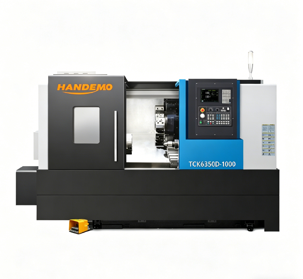 TCK6350D CNC तिरछा बिस्तर खराद
