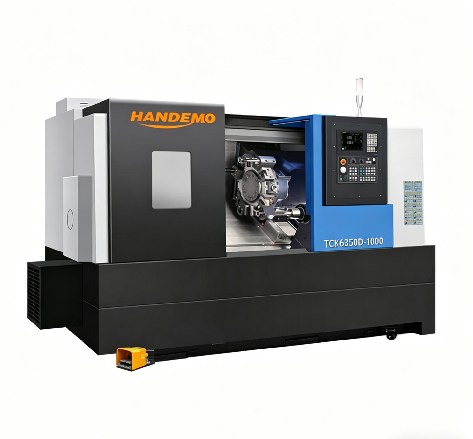 TCK6350D CNC तिरछा बिस्तर खराद