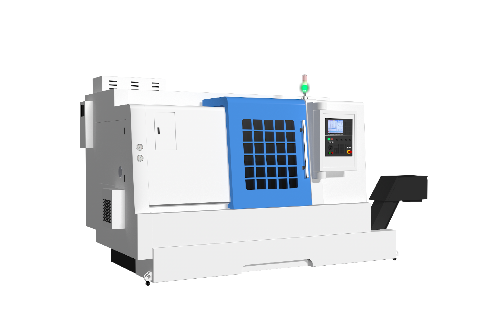 TCK6050 CNC तिरछा बिस्तर खराद