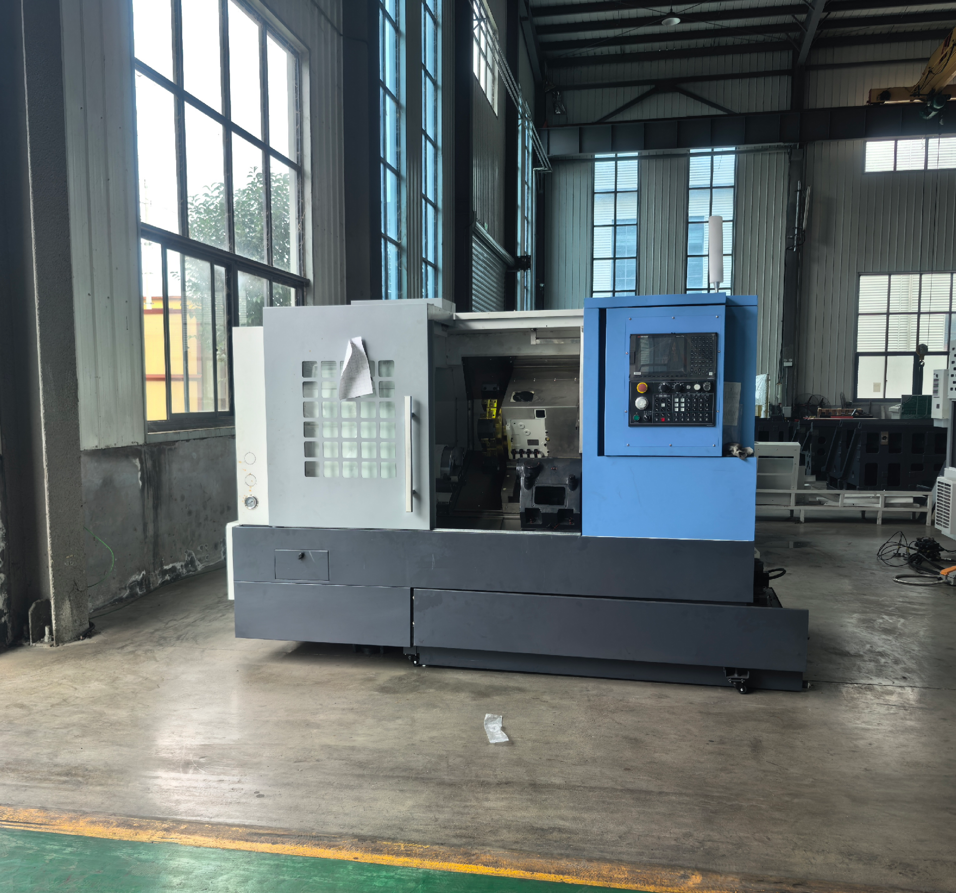 TCK6050 CNC तिरछा बिस्तर खराद