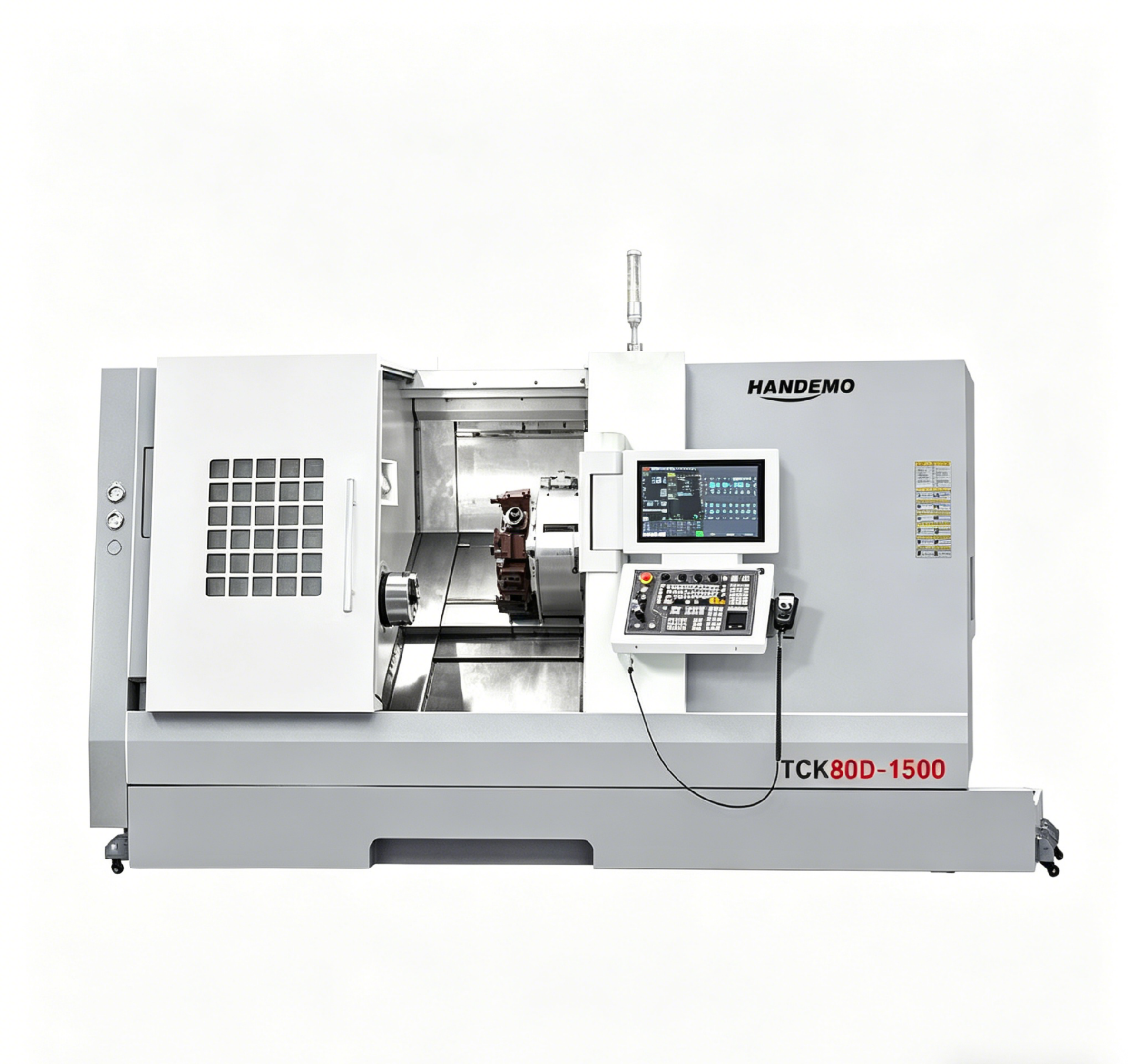TCK80D-1500 CNC तिरछा बिस्तर खराद