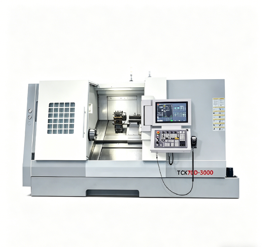 TCK70D CNC तिरछा बिस्तर खराद