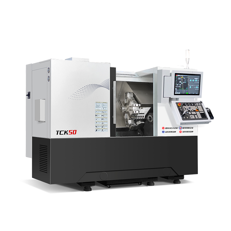 TCK50 CNC तिरछा बिस्तर खराद