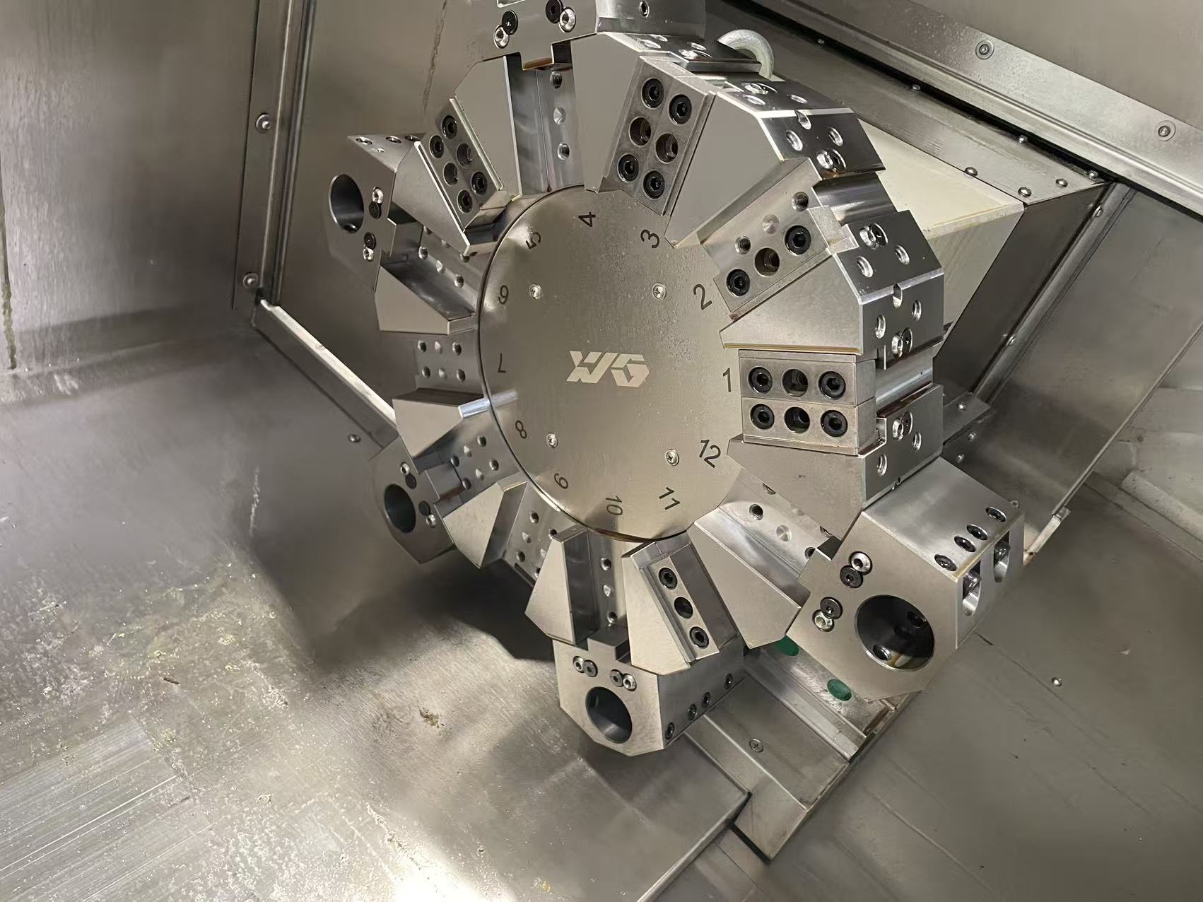 TCK6050 CNC तिरछा बिस्तर खराद