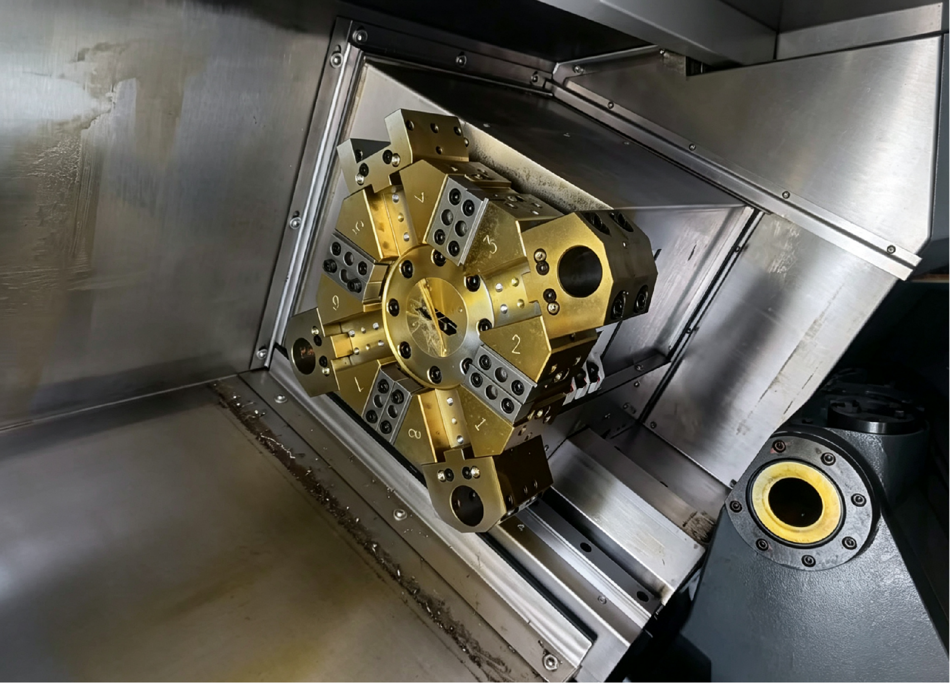 TCK50 CNC तिरछा बिस्तर खराद