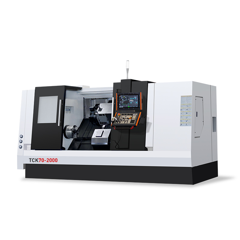 TCK70 CNC स्लैंट बेड लेथ उपयोगकर्ता मैनुअल - संचालन, प्रोग्रामिंग और रखरखाव