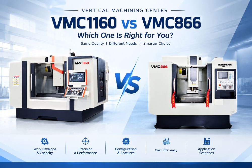 VMC866 बनाम VMC1160: मशीनिंग केंद्र चुनना